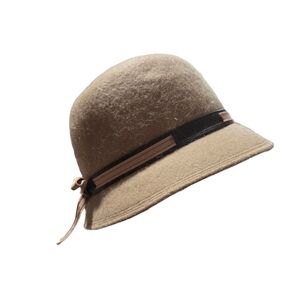 Bollman Vintage 1940's Women's Tan Hat
